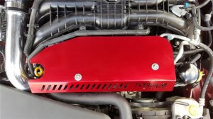 Subaru Forester Engine Pulley Cover - Torque Solution - Silver - `14-`27 Subaru Forester Engine Pulley Cover - Torque Solution - Silver - `14-`27